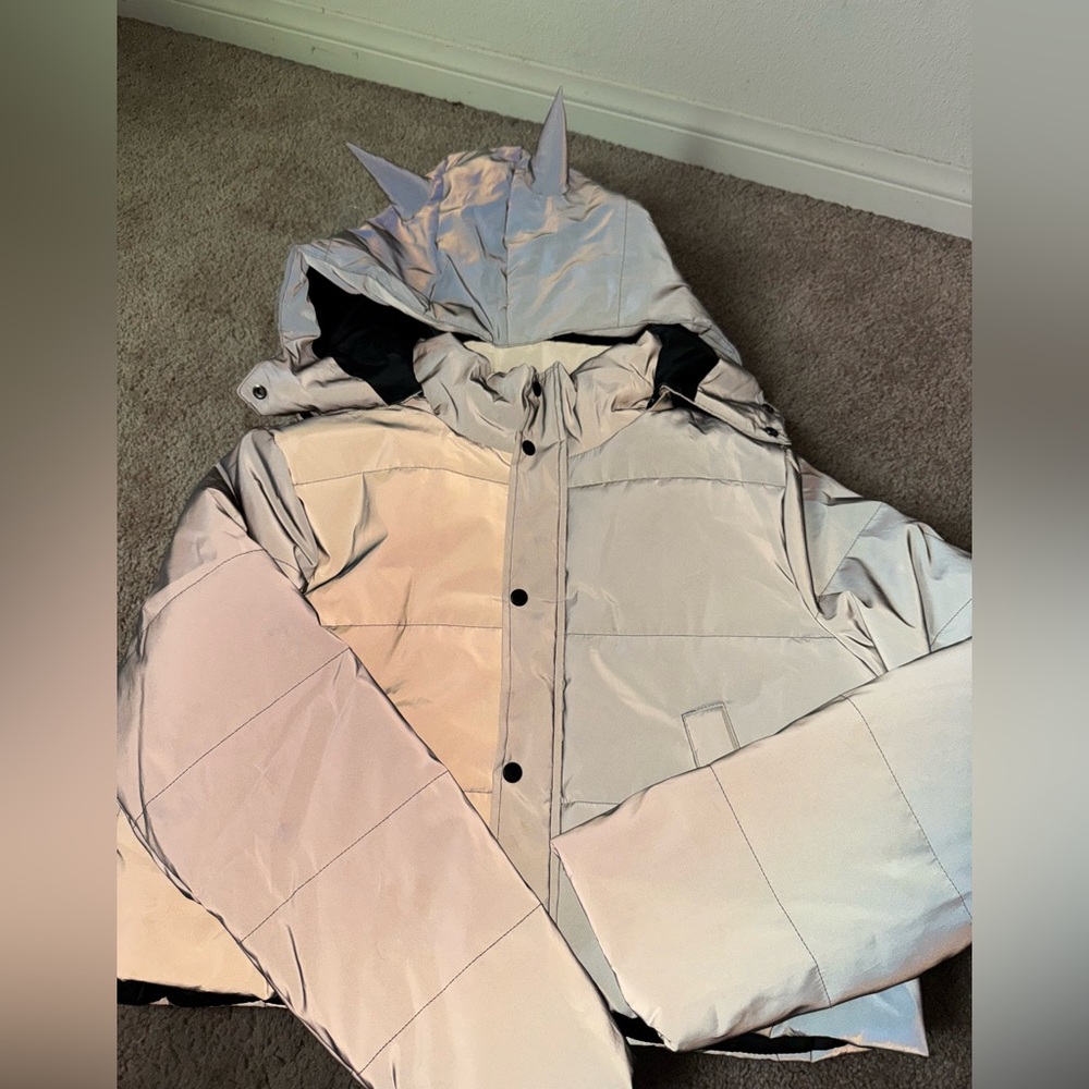 Club Exx Reflective Puffer Savage Signals